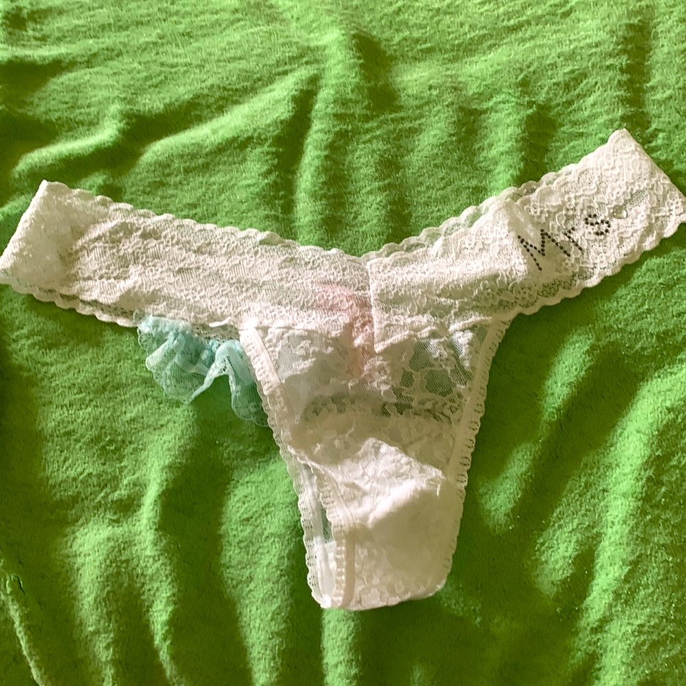 New! Wedding thong Victoria’s Secret
